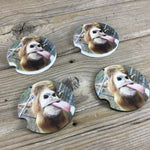 Funny Licking Goat Car Coasters