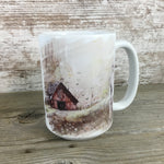 Old Vintage Rustic Barn Coffee Mug