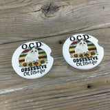 O.C.D. Obsessive Cat Disorder Car Coasters