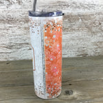 The Best Days Start with Vodka and a Splash of Orange Juice 20 oz Skinny Tumbler with Straw & Lid