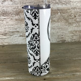 If Only Sarcasm Burned Calories 20 oz Skinny Tumbler with Lid and Straw