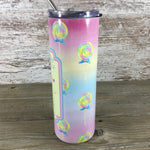 Well Aren't You Just a Fun Little Lollipop 20 oz Skinny Tumbler with Lid and Straw
