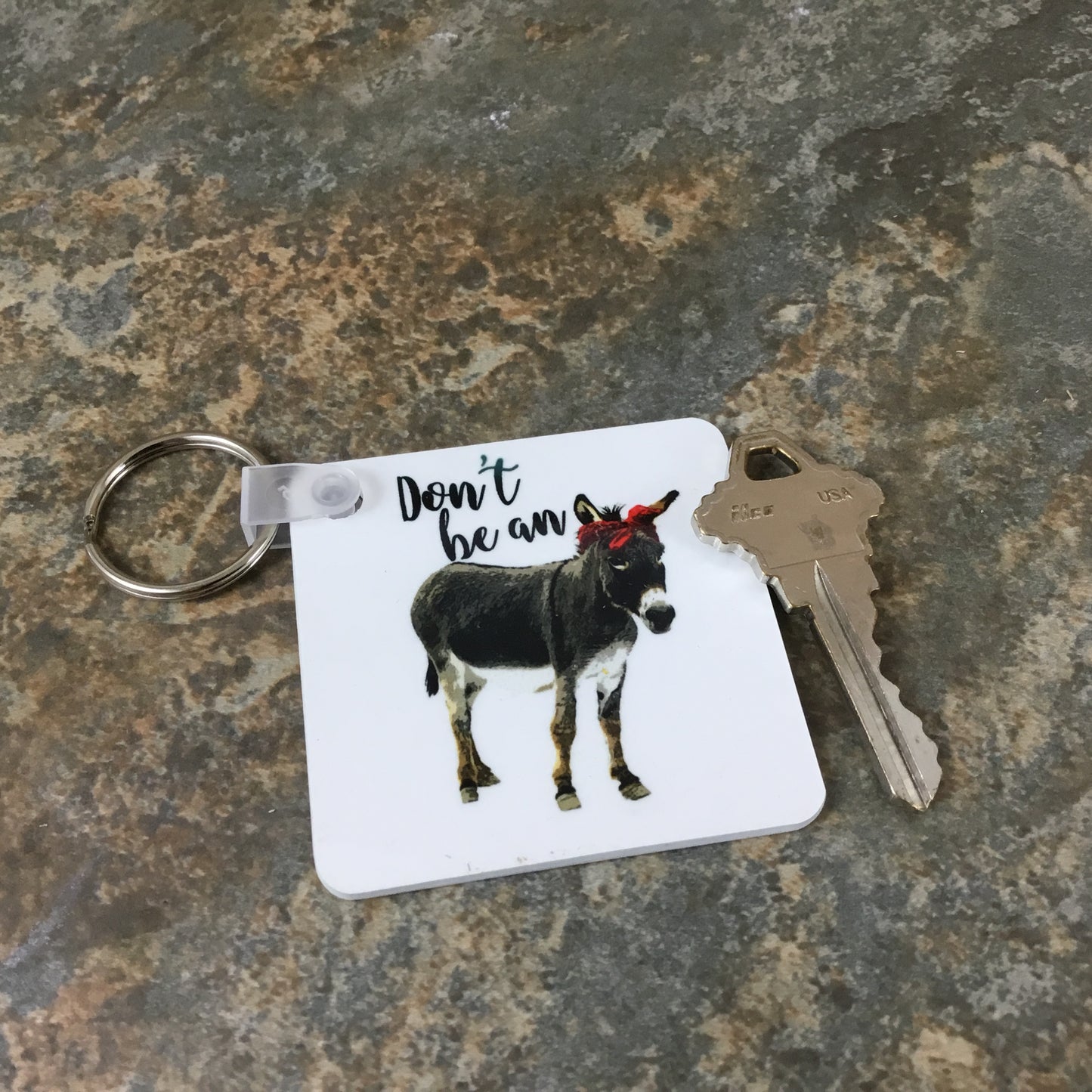 Don't be an A** Key Chain