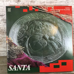 13" Santa Claus Pere Noel Plate by KIG Indonesia Front of Box