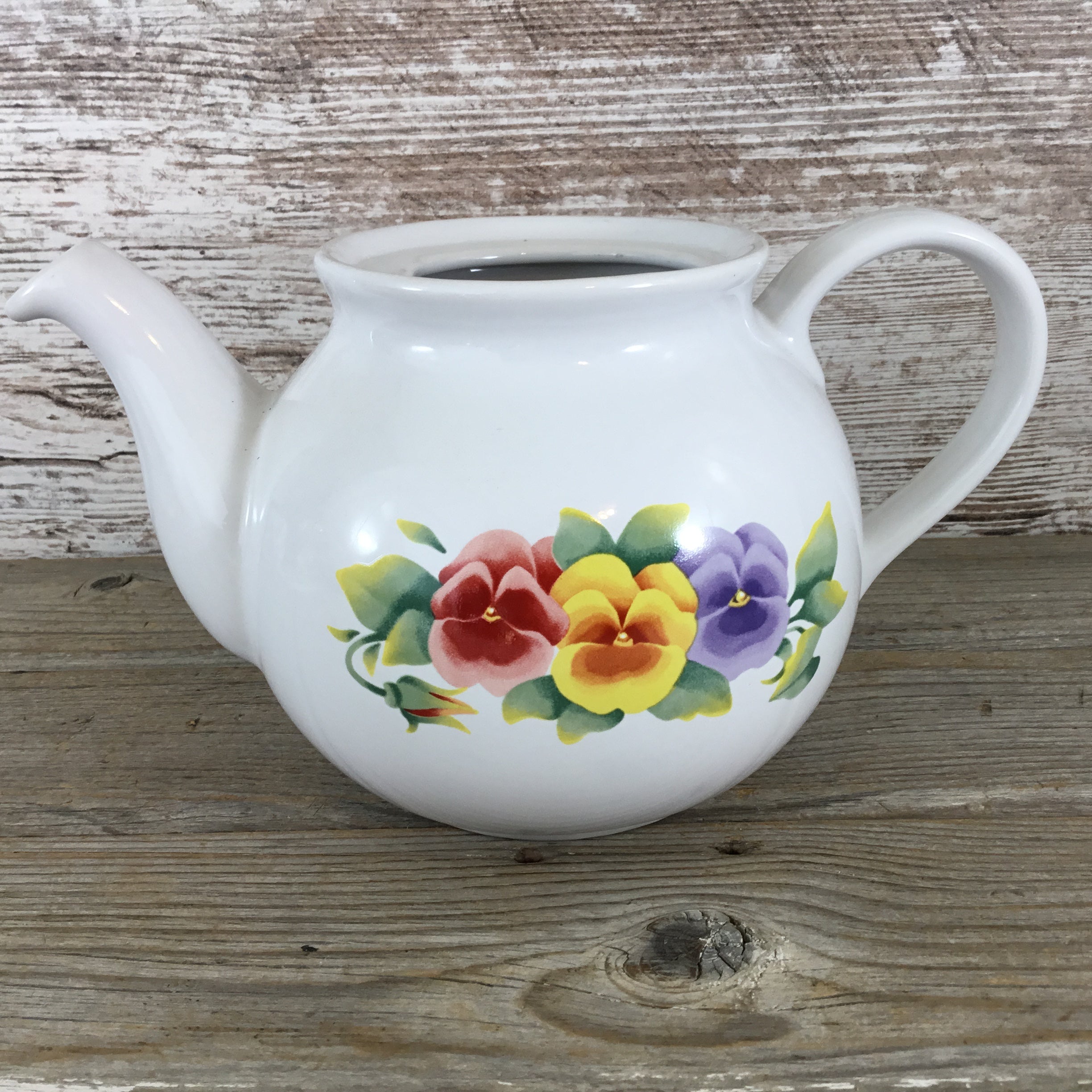Corelle Summer Blush Pansies 5 Cup Teapot Corelle Coordinates Michelle s Variety Shop
