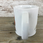 Christmas Male Cardinal and Sparrow Coffee Mug