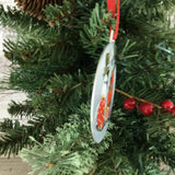 Christmas Cardinal and Sparrow Ornament