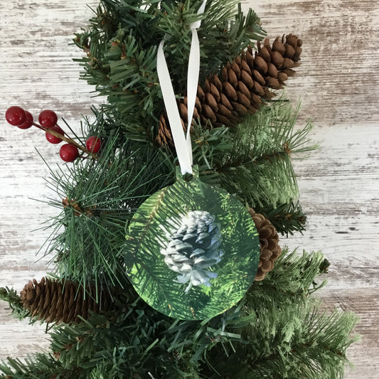 Legend of the Silver Pine Christmas Ornament