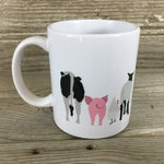 Farm Animal Butts Coffee Mug