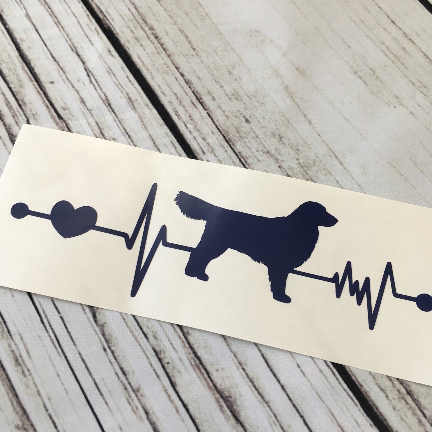 Golden Retriever Car Decal