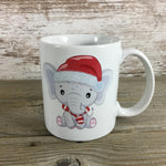 Christmas Elephant Coffee Mug