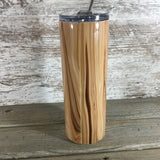 Acoustic Guitar 20 oz Skinny Tumbler with Straw & Lid