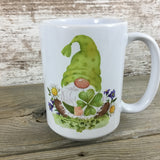 Gnome St Patrick's Day Four Leaf Clover Coffee Mug