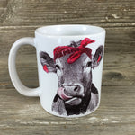 Bandana Cow Coffee Mug