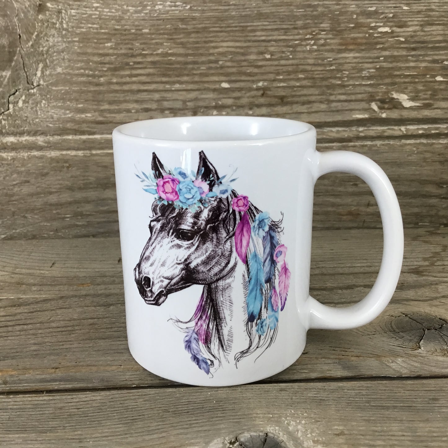 Boho Horse Coffee Mug