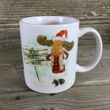 Merry Christ-Moose Coffee Mug