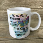 Butterfly Motivational Coffee Mug