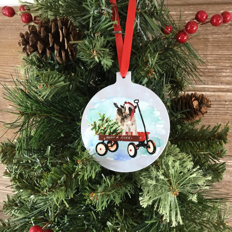 Goat Christmas Ornament