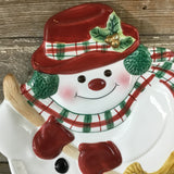 Fitz & Floyd Christmas Snowman 