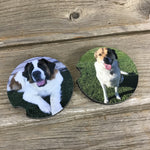 Personalized Car Coasters