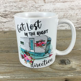 Get Lost In The Right Direction 11 oz Ceramic Coffee Mug - OOPS