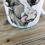 Good Moo-rning Sunflower Cow Coffee Mug - OOPS