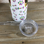 Personalized I Used To Be Cool Now I'm Just My Dogs Snack Dealer 20 oz Skinny Tumbler with Straw & Lid