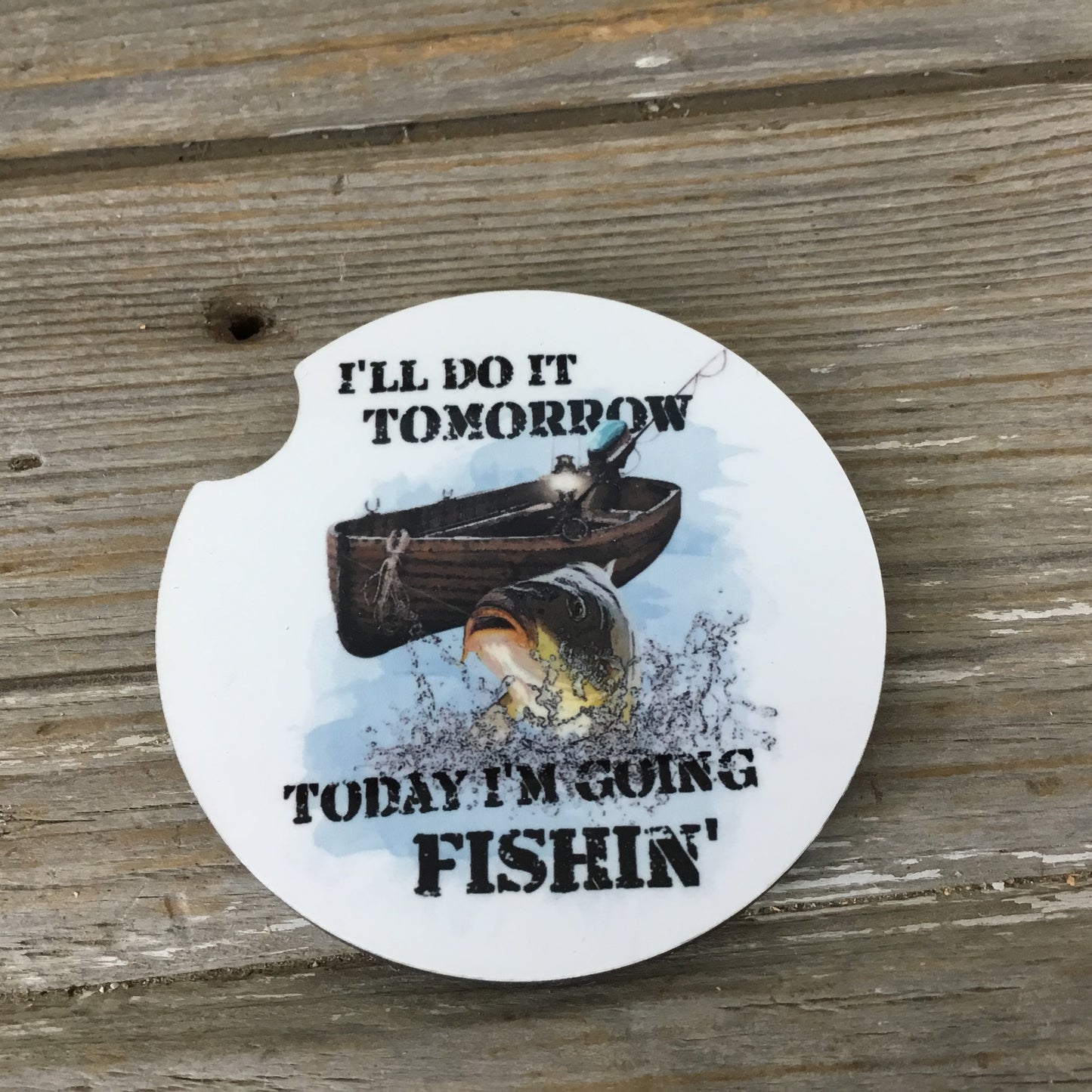 Fishing Car Coasters