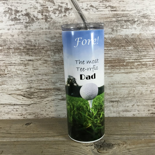 Dad Golf Tumbler