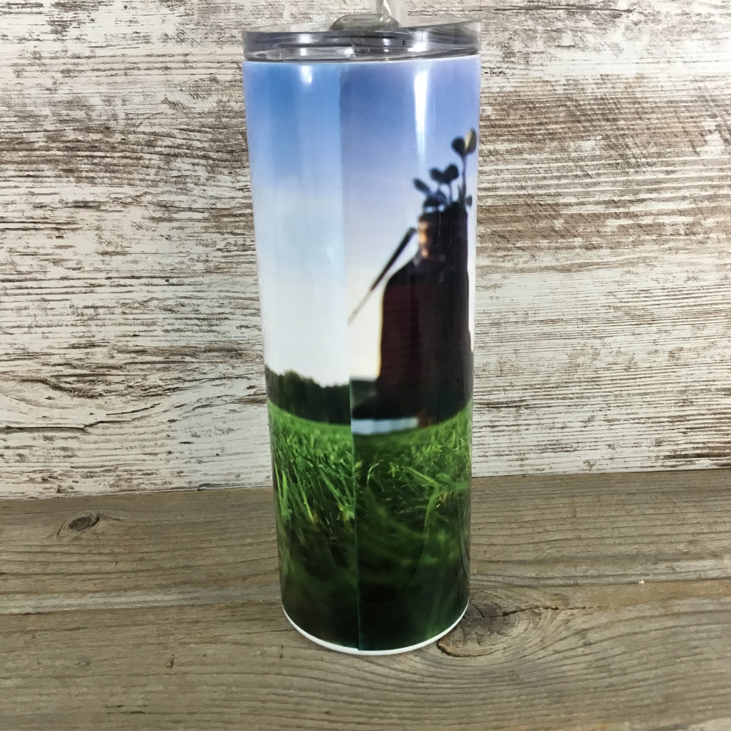 Fore! The Most Tee-rific Dad 20 oz Skinny Tumbler with Straw & Lid