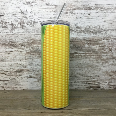 Corn on the Cob Tumbler Front View