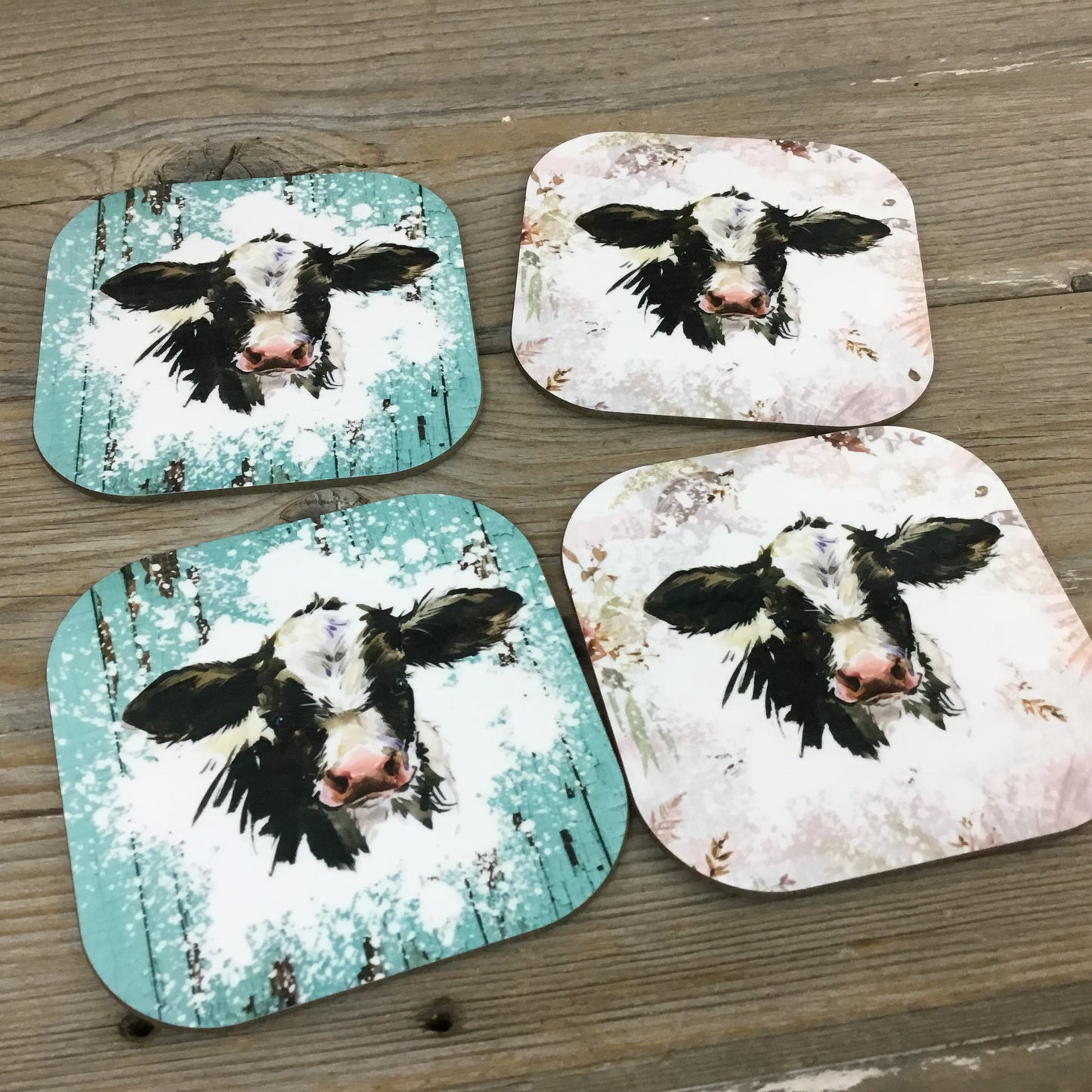 Holstein Calf Cow Coasters