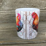 Rustic Rooster Mug 11 oz