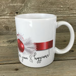 Love, Peace & Happiness Christmas Mug 11 oz