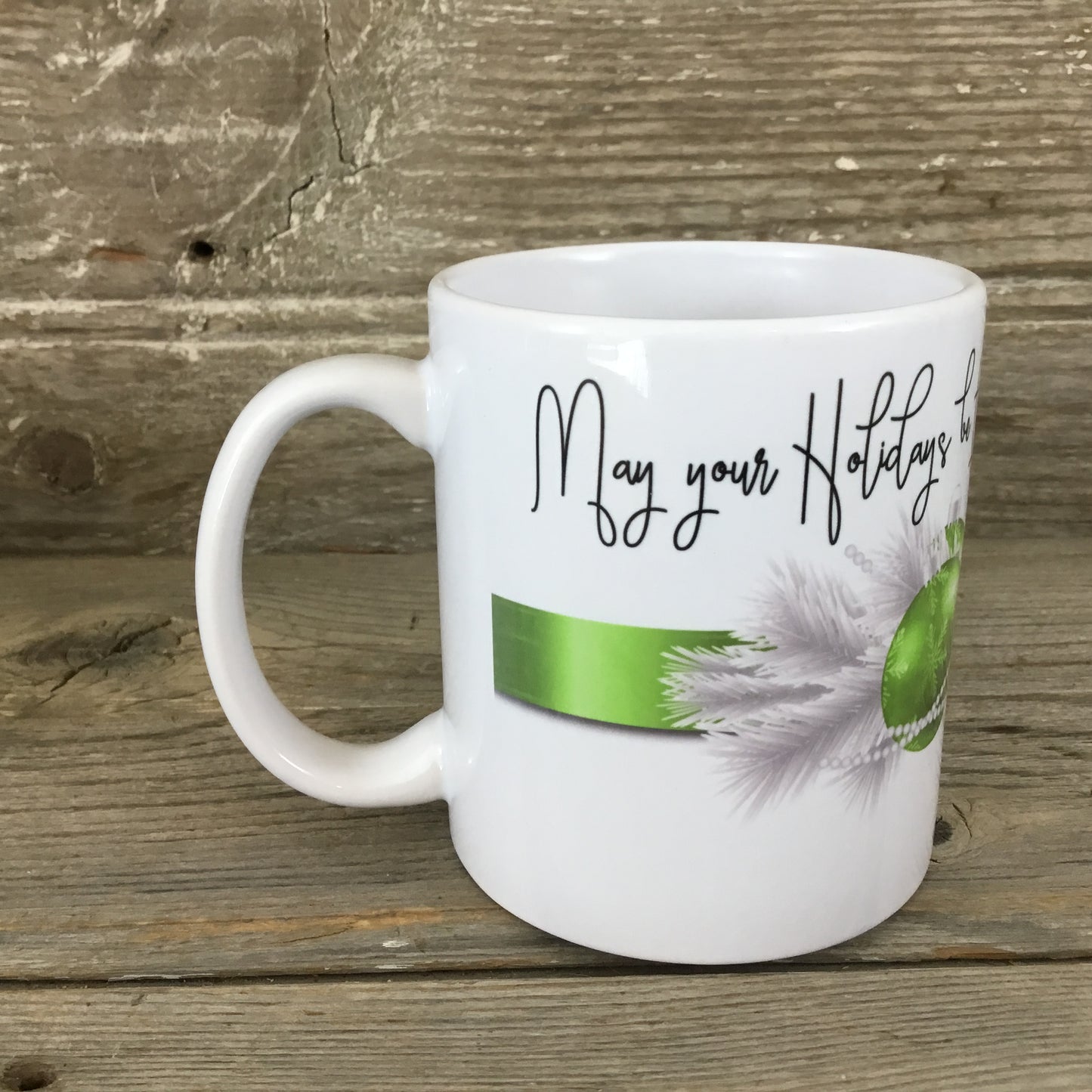 Love, Peace & Happiness Christmas Mug 11 oz