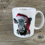 Santa Cow Coffee Mug