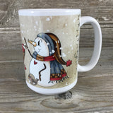 Snowman Friends Coffee Mug