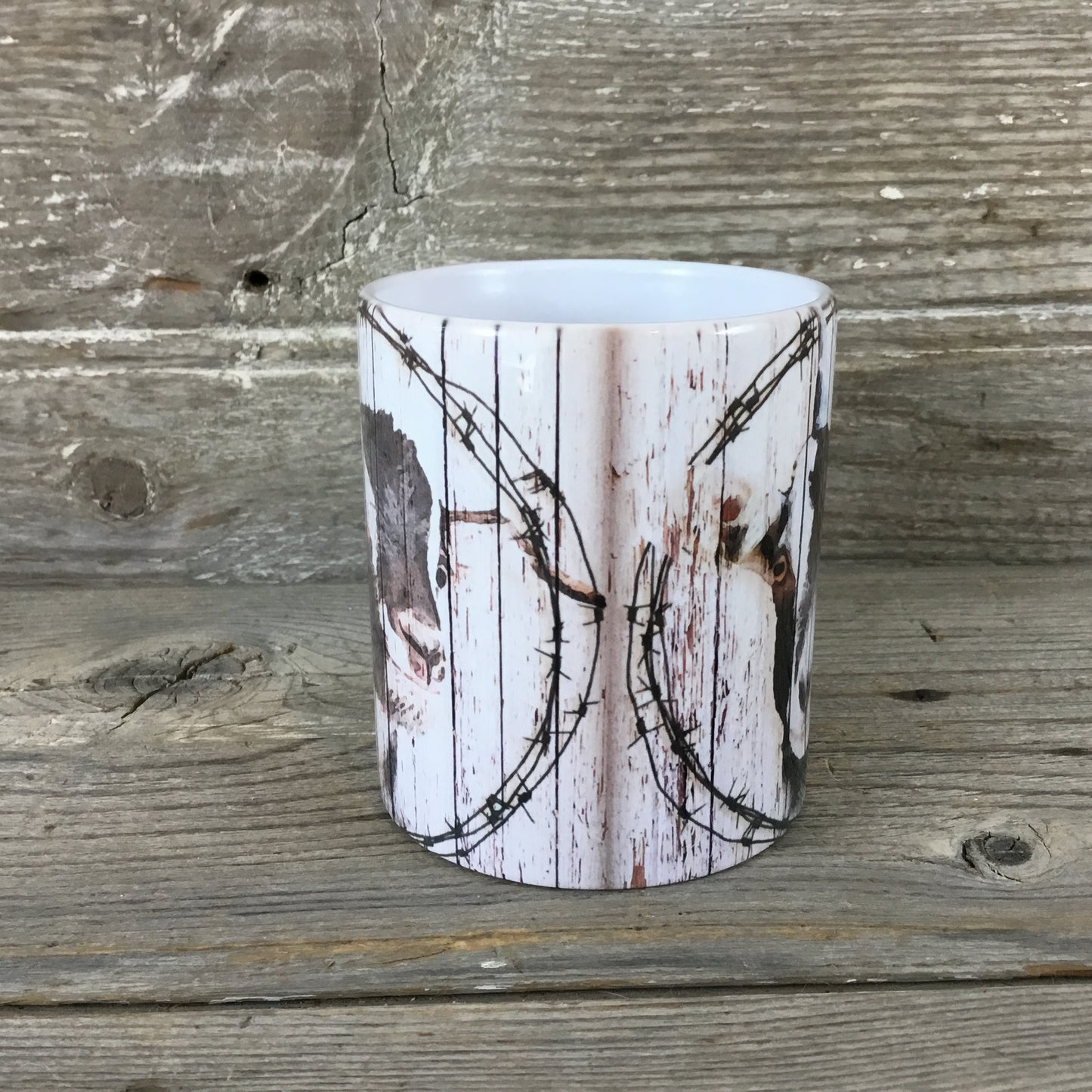 Rustic Goat Mug 11 oz