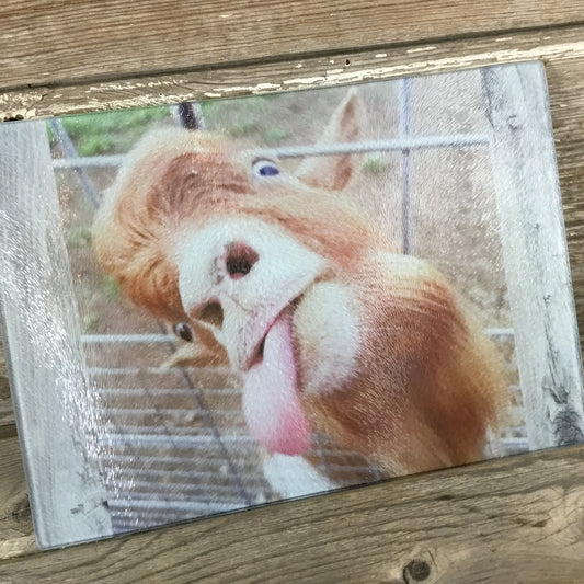 Goat Glass Cutting Board