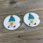 Sunflower Gnomes Car Coasters