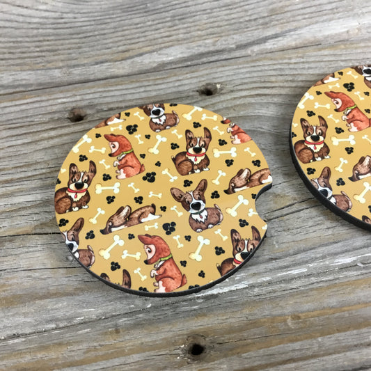 Dog Life Car Coasters