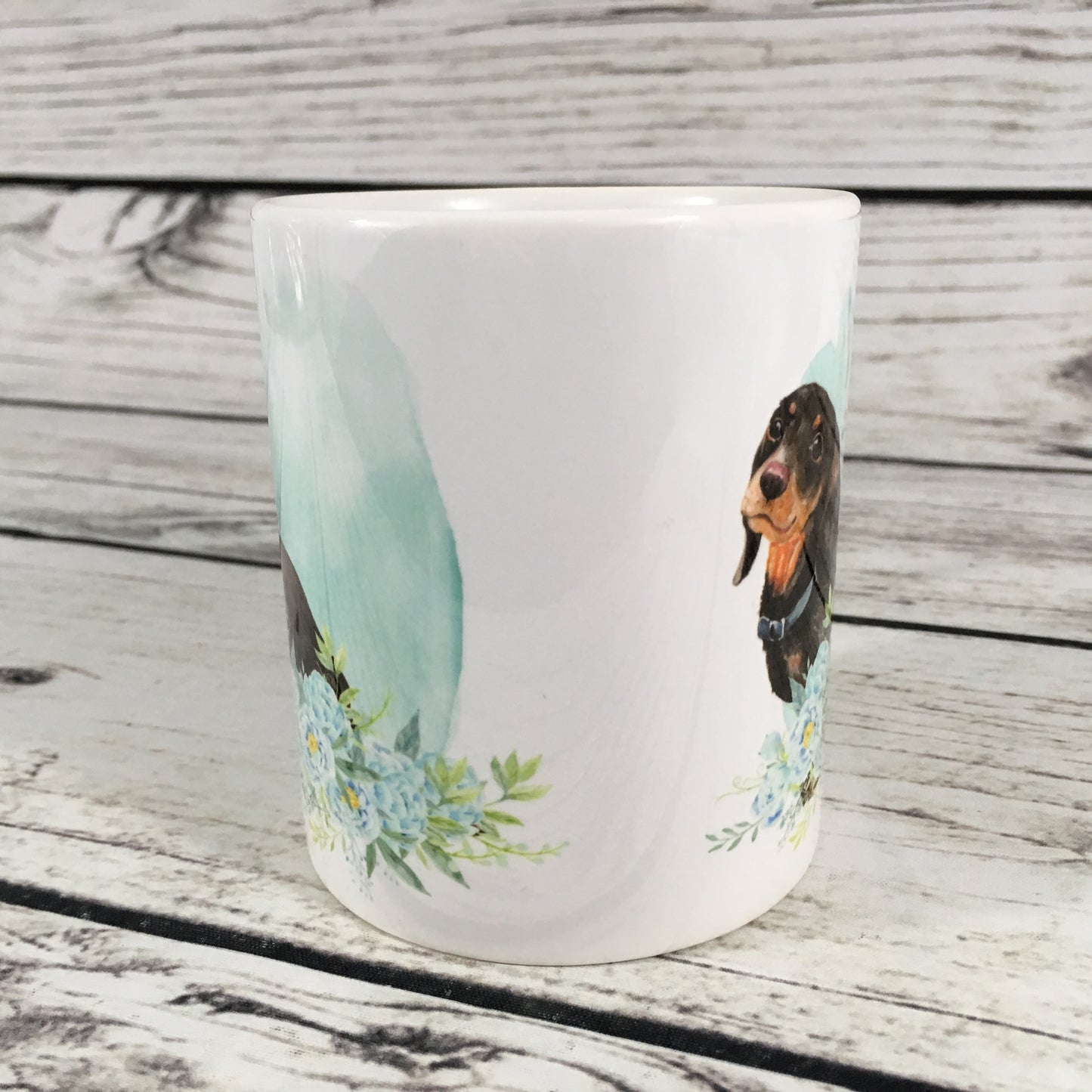 Black and Tan Dachshund Coffee Mug