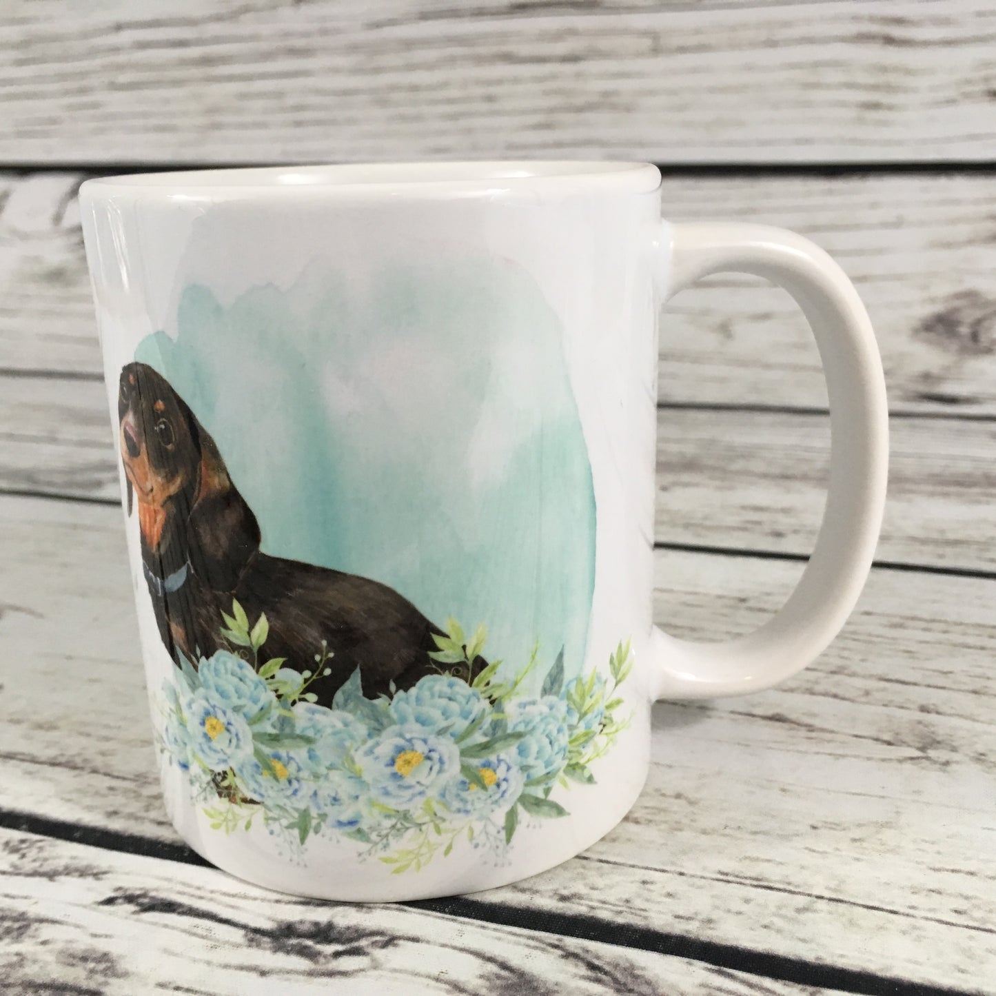 Black and Tan Dachshund Coffee Mug