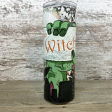 The Witch is In 20 oz Skinny Tumbler 
