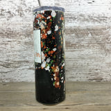 The Witch is In 20 oz Skinny Tumbler with Lid and Straw