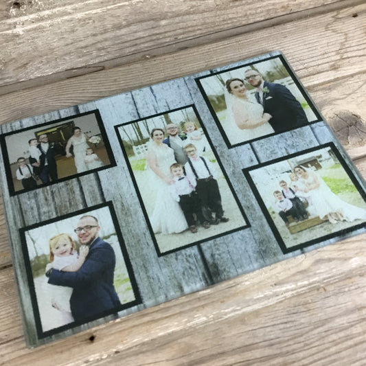 Custom Picture Glass Cutting Board