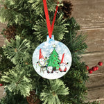 Gnome Christmas Tree Ornament