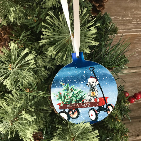 Dalmatian Christmas Ornament