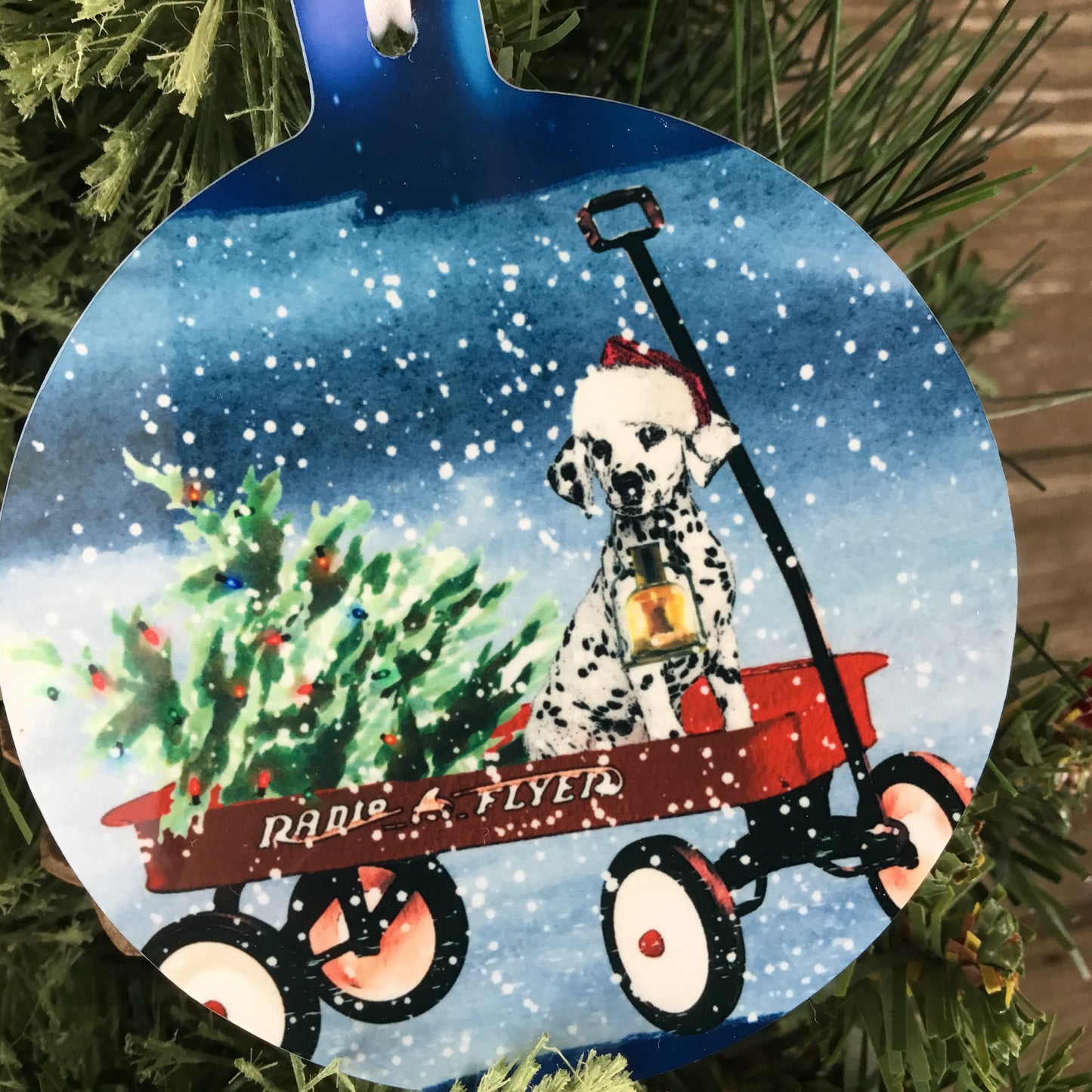 Dalmatian Christmas Ornament