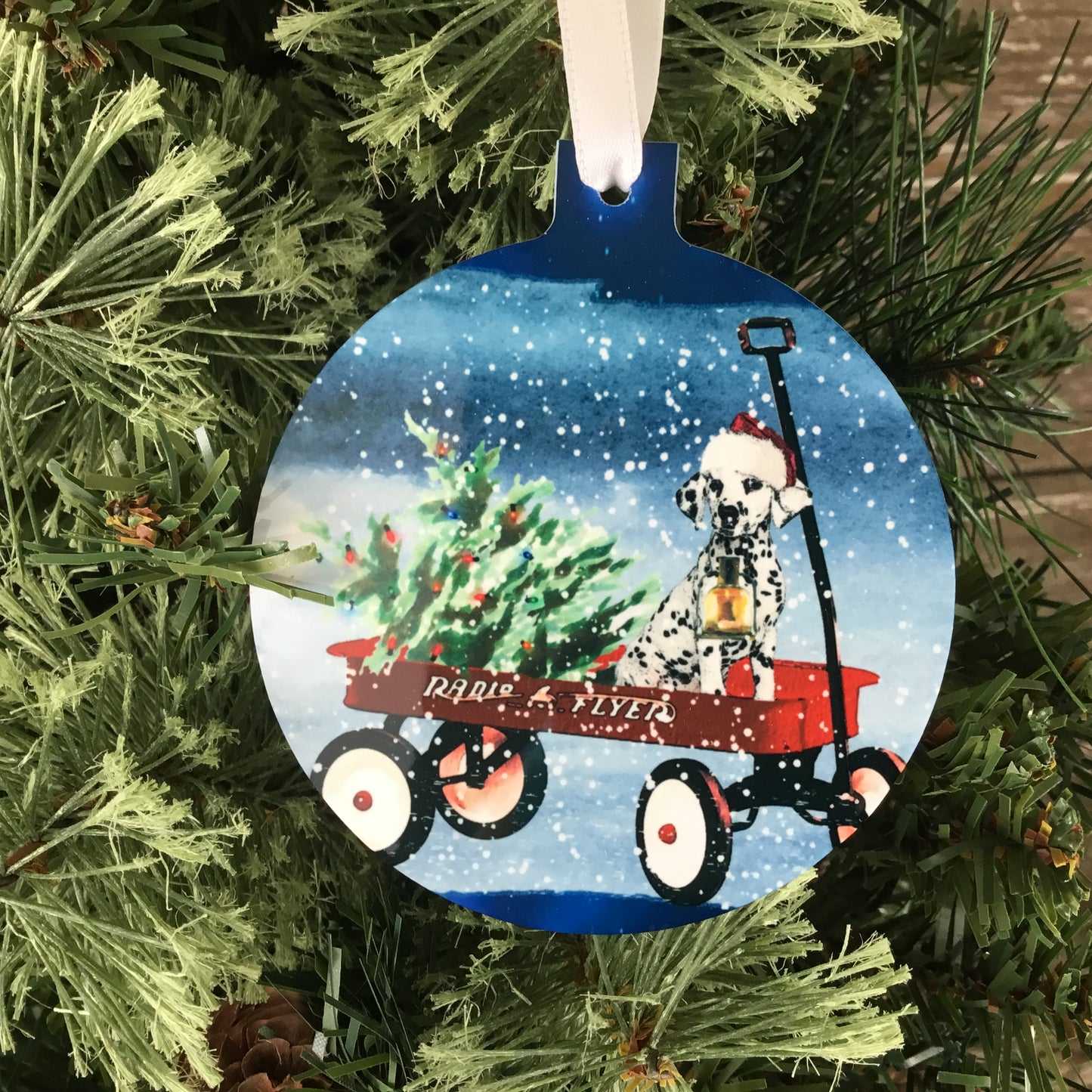 Dalmatian Christmas Ornament